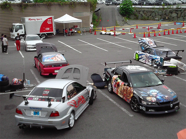 本庄サーキットの痛車フェス EVカート体験コーナーを開催しました！