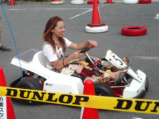 本庄サーキットの痛車フェス EVカート体験コーナーを開催しました！